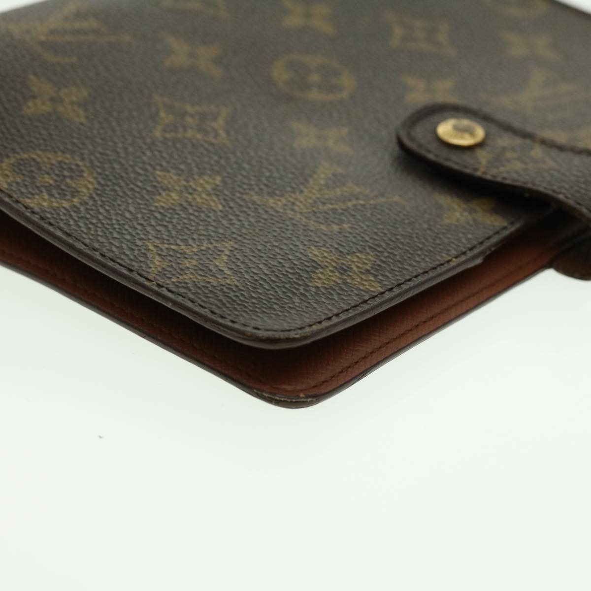 LOUIS VUITTON Monogram Agenda MM Day Planner Cover R20105 LV 30501