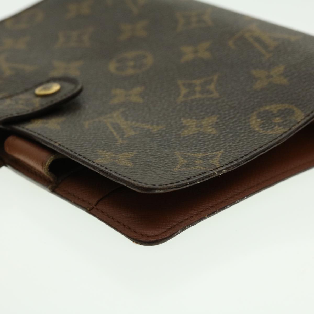 LOUIS VUITTON Monogram Agenda MM Day Planner Cover R20105 LV 30501