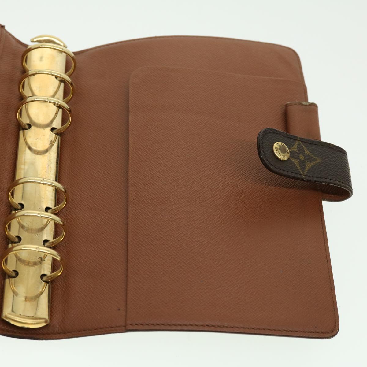 LOUIS VUITTON Monogram Agenda MM Day Planner Cover R20105 LV 30501