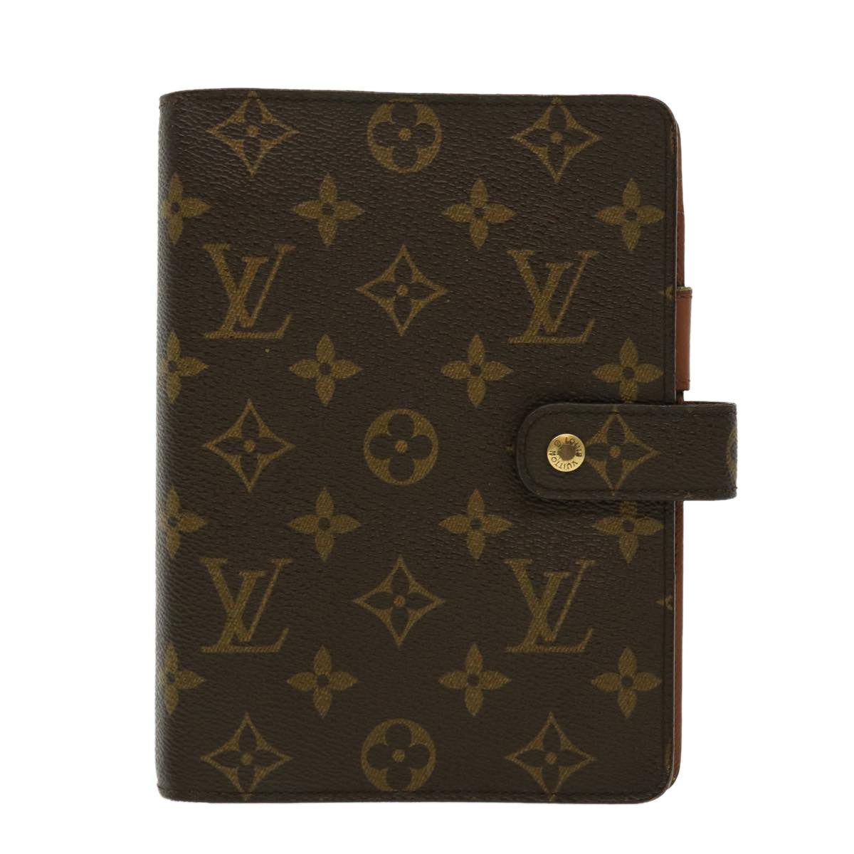 LOUIS VUITTON Monogram Agenda MM Day Planner Cover R20105 LV 30501