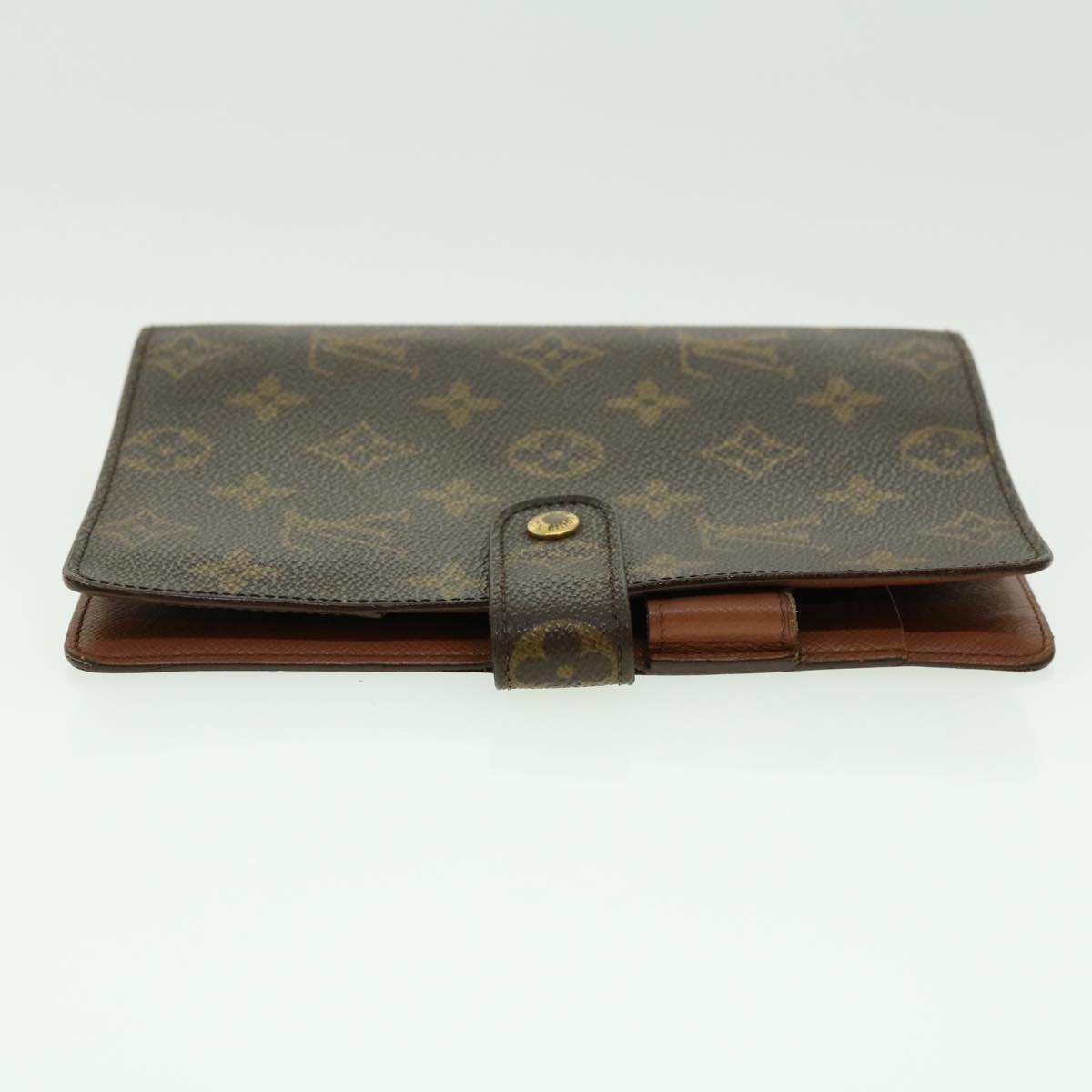 LOUIS VUITTON Monogram Agenda MM Day Planner Cover R20105 LV 30501