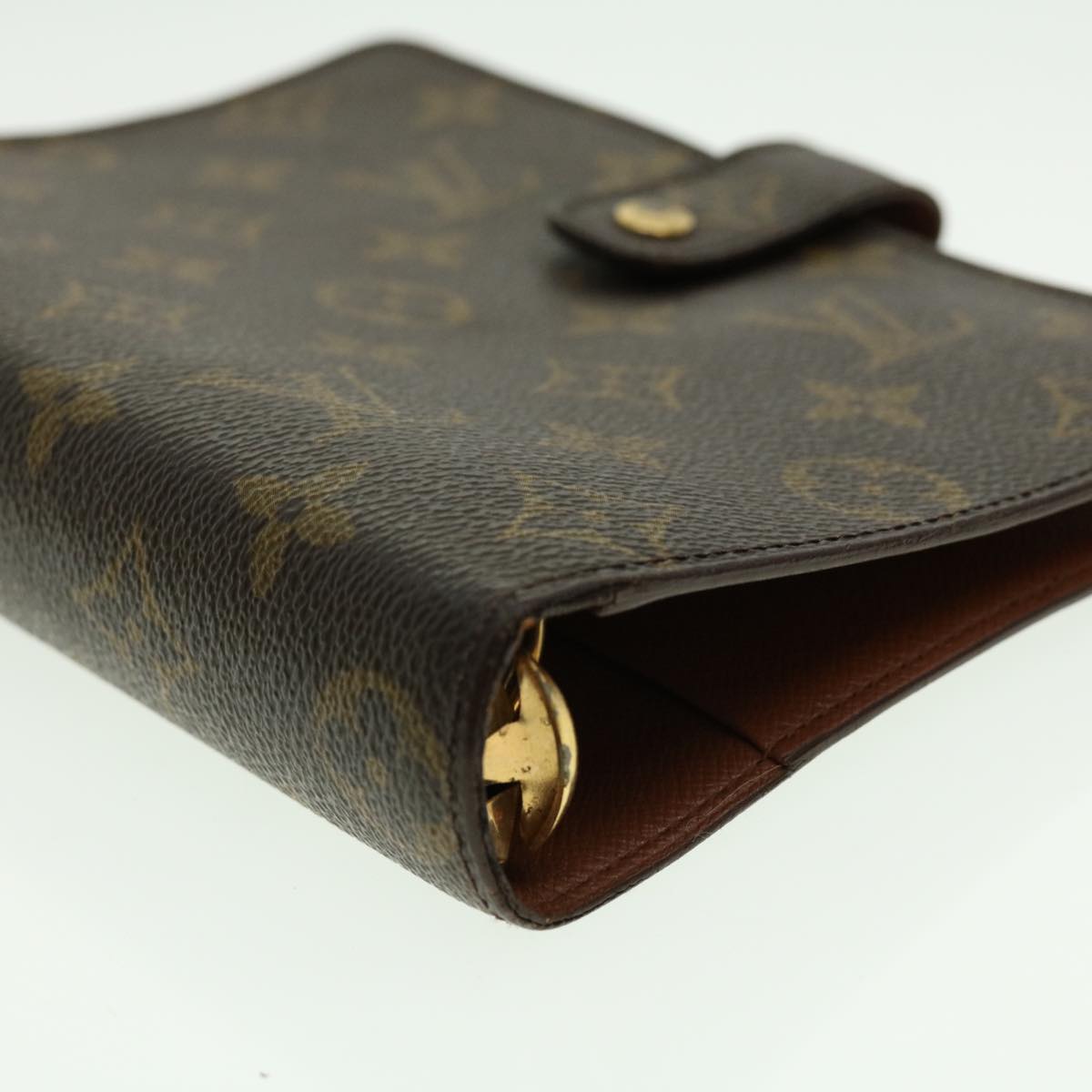 LOUIS VUITTON Monogram Agenda MM Day Planner Cover R20105 LV 30501