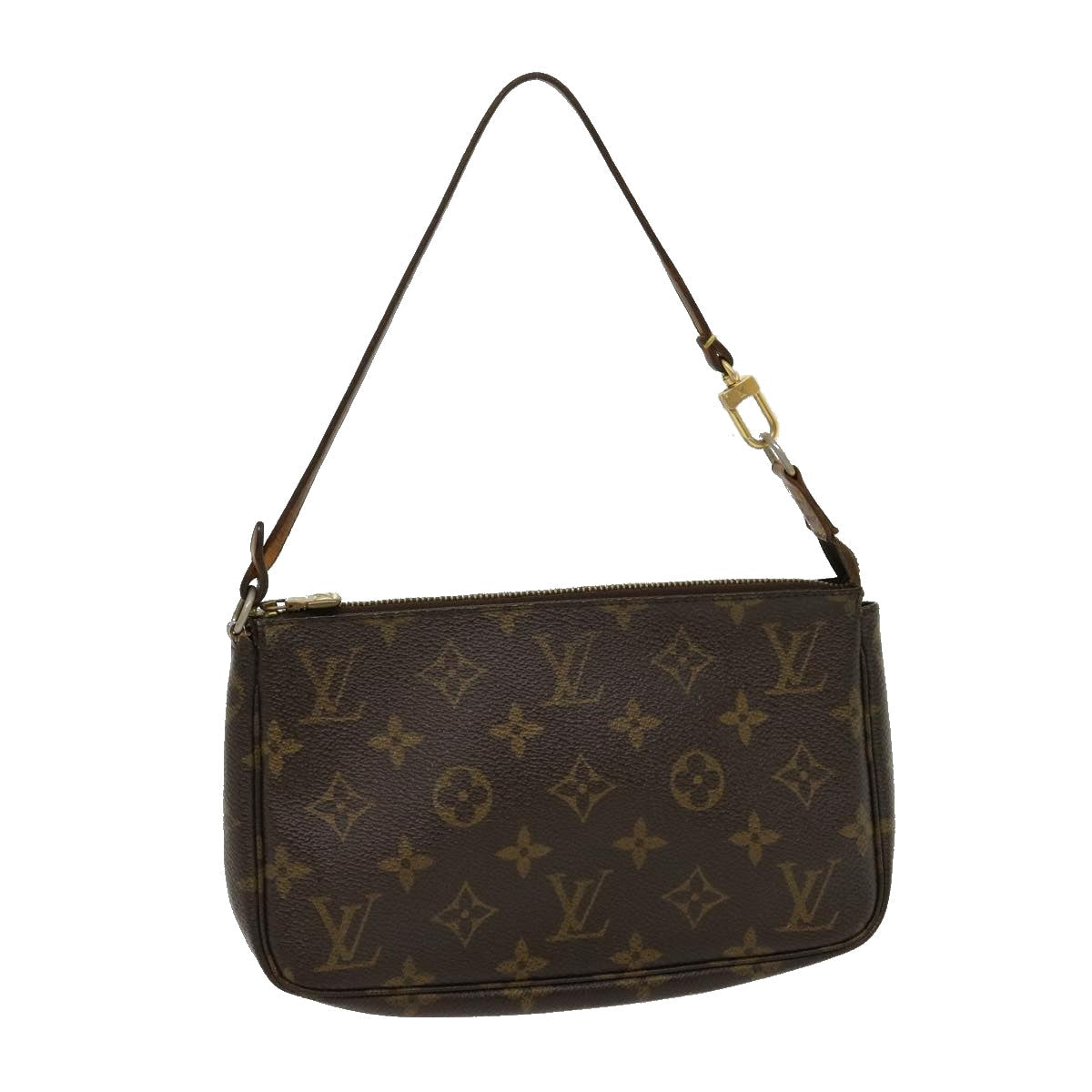 LOUIS VUITTON Monogram Pochette Accessoires Pouch M51980 LV 30538