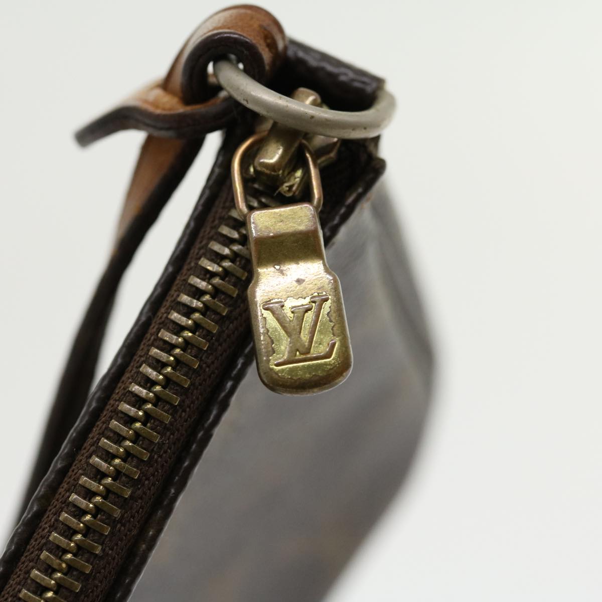 LOUIS VUITTON Monogram Pochette Accessoires Pouch M51980 LV 30538