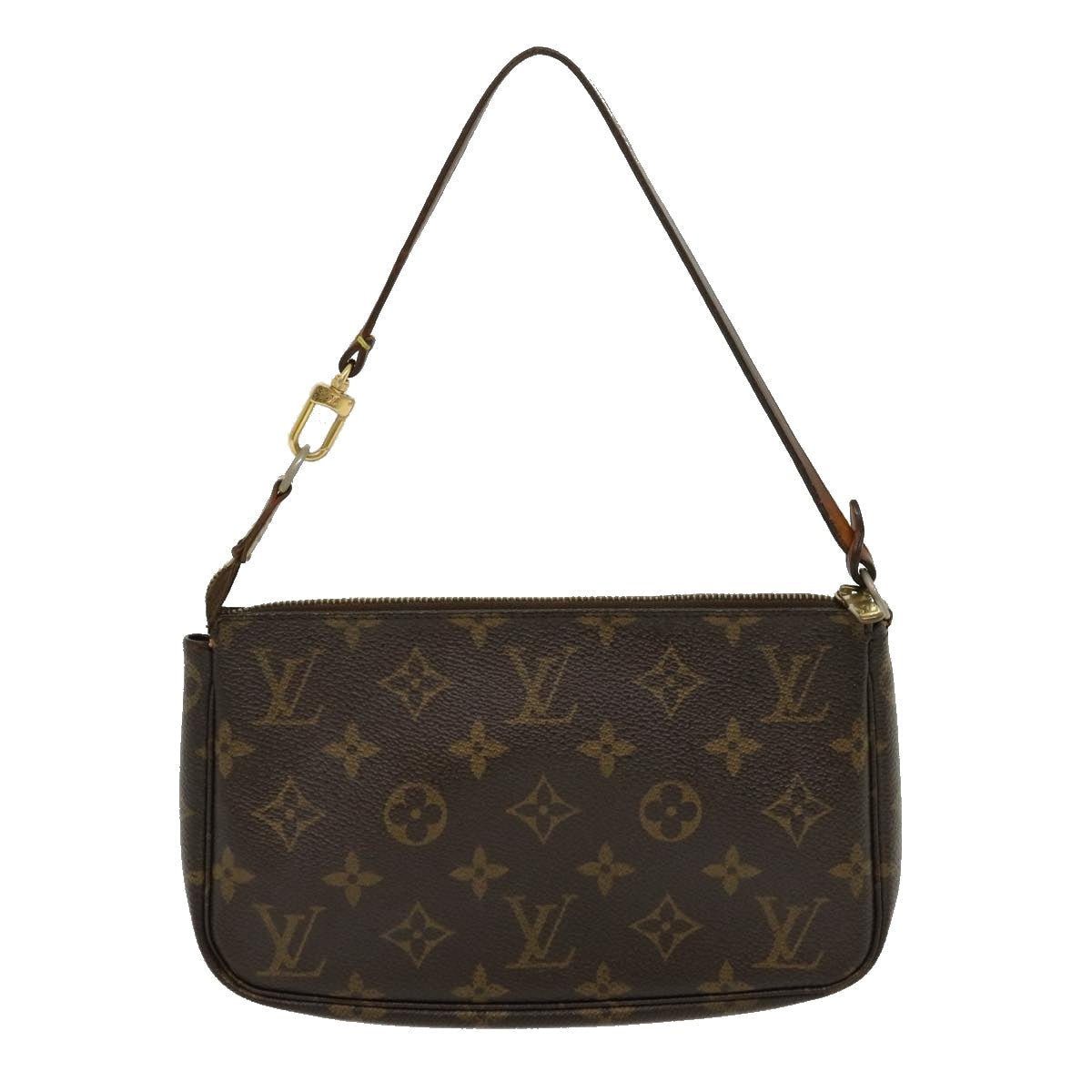 LOUIS VUITTON Monogram Pochette Accessoires Pouch M51980 LV 30538