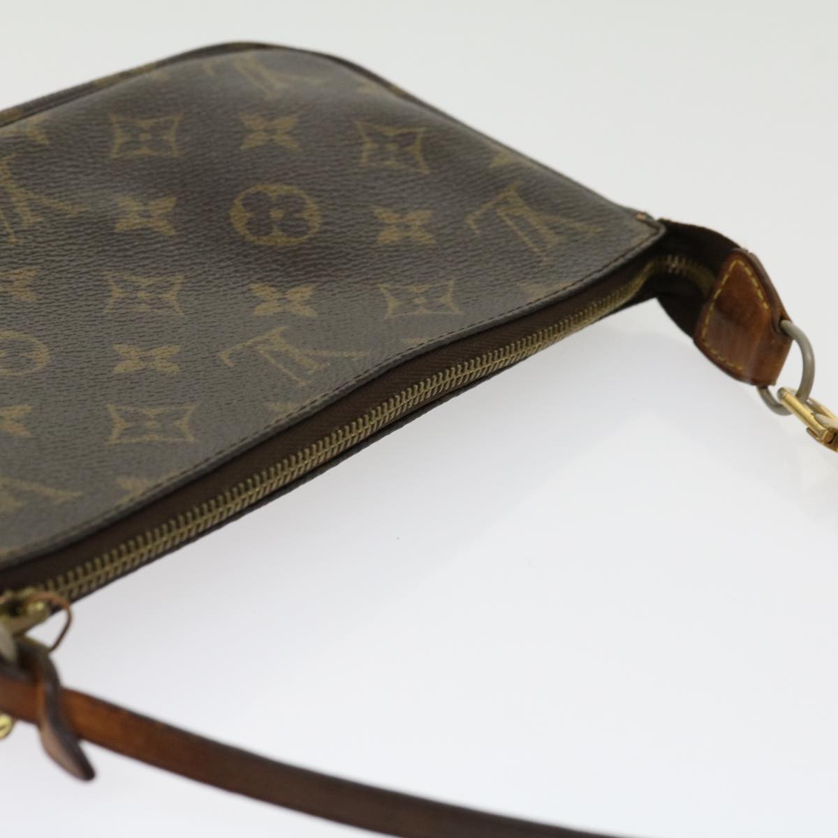 LOUIS VUITTON Monogram Pochette Accessoires Pouch M51980 LV 30538