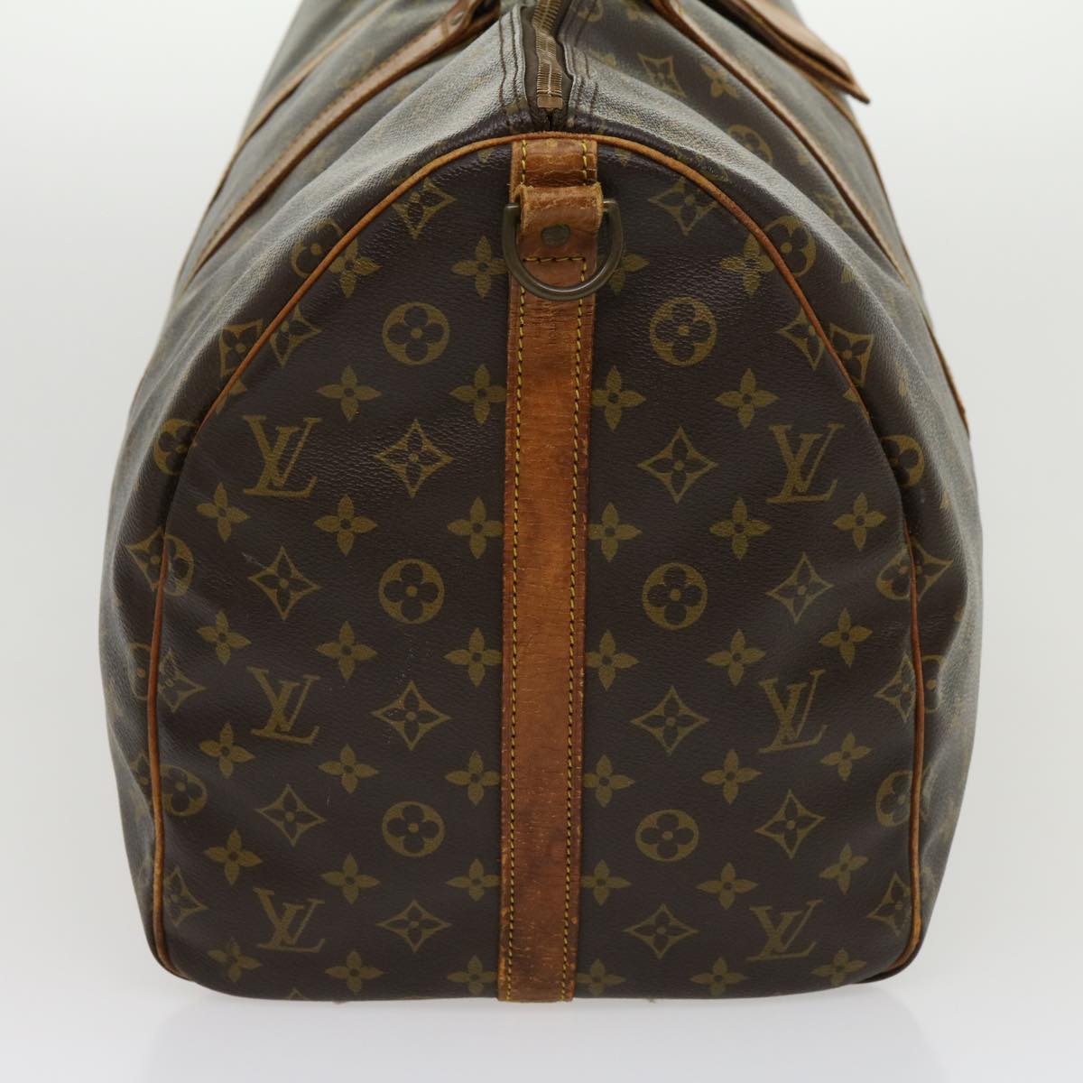 LOUIS VUITTON Monogram Keepall Bandouliere 55 Boston Bag M41414 LV 30582