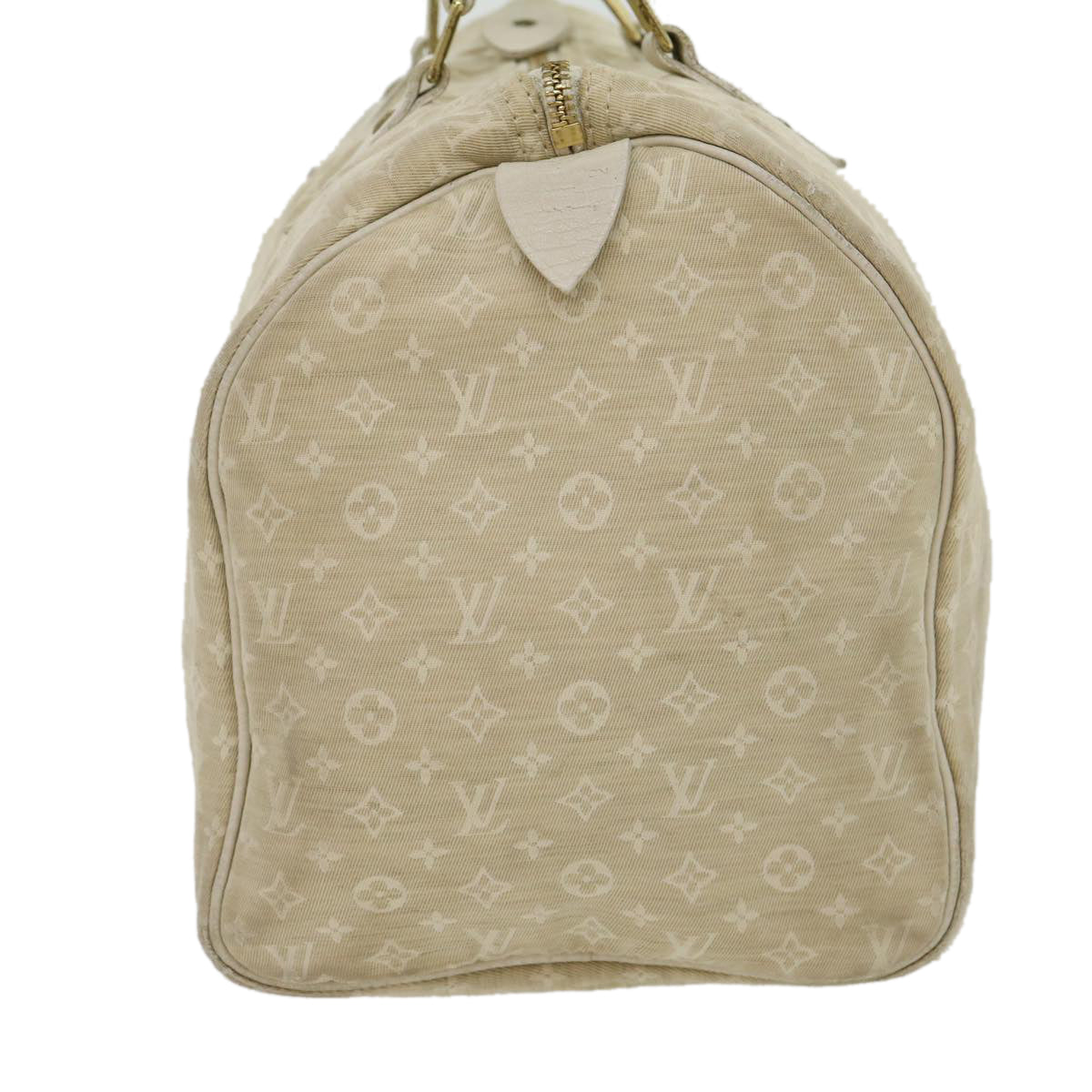 LOUIS VUITTON Monogram Mini Lin Speedy 30 Hand Bag White Dune M95319 30591