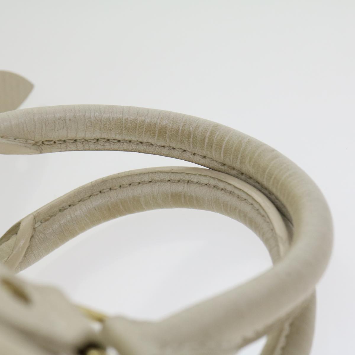 LOUIS VUITTON Monogram Mini Lin Speedy 30 Hand Bag White Dune M95319 30591
