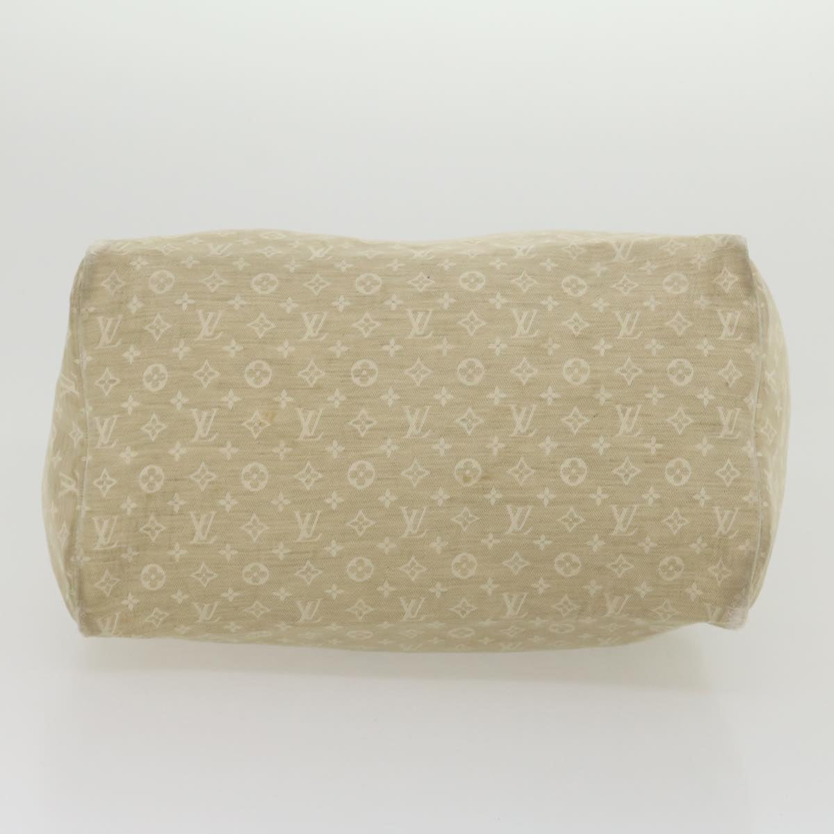 LOUIS VUITTON Monogram Mini Lin Speedy 30 Hand Bag White Dune M95319 30591