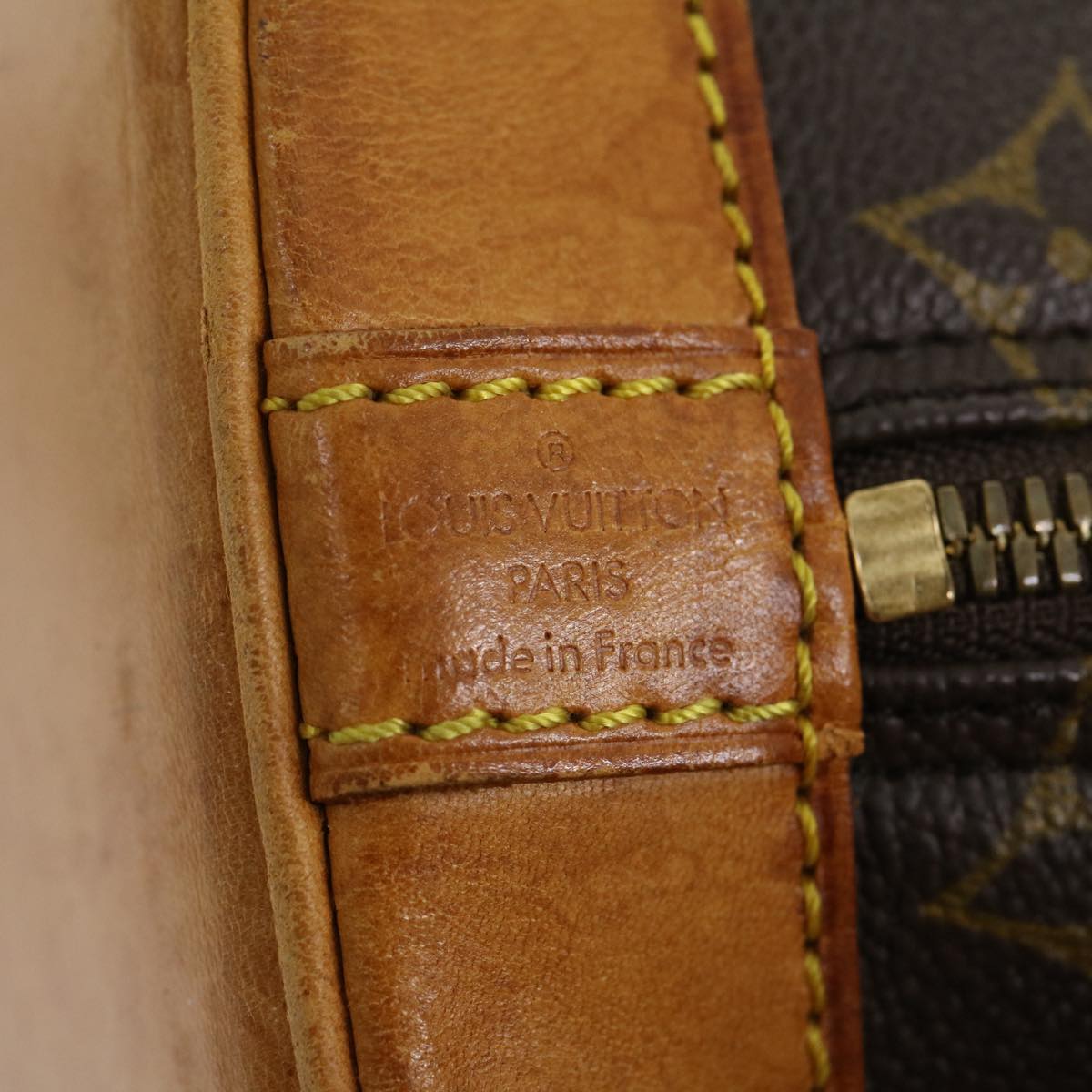 LOUIS VUITTON Monogram Alma Hand Bag M51130 LV 30600