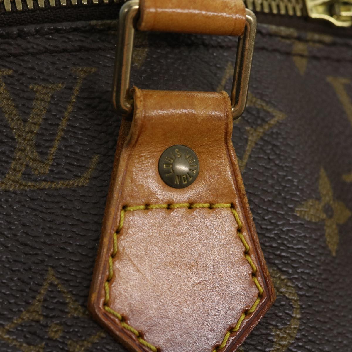 LOUIS VUITTON Monogram Alma Hand Bag M51130 LV 30600