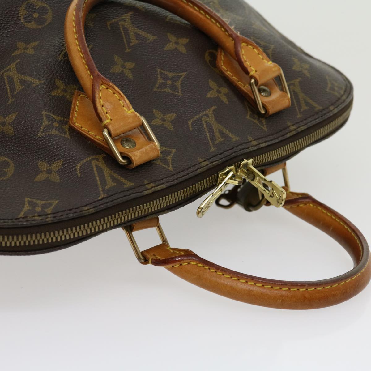 LOUIS VUITTON Monogram Alma Hand Bag M51130 LV 30600
