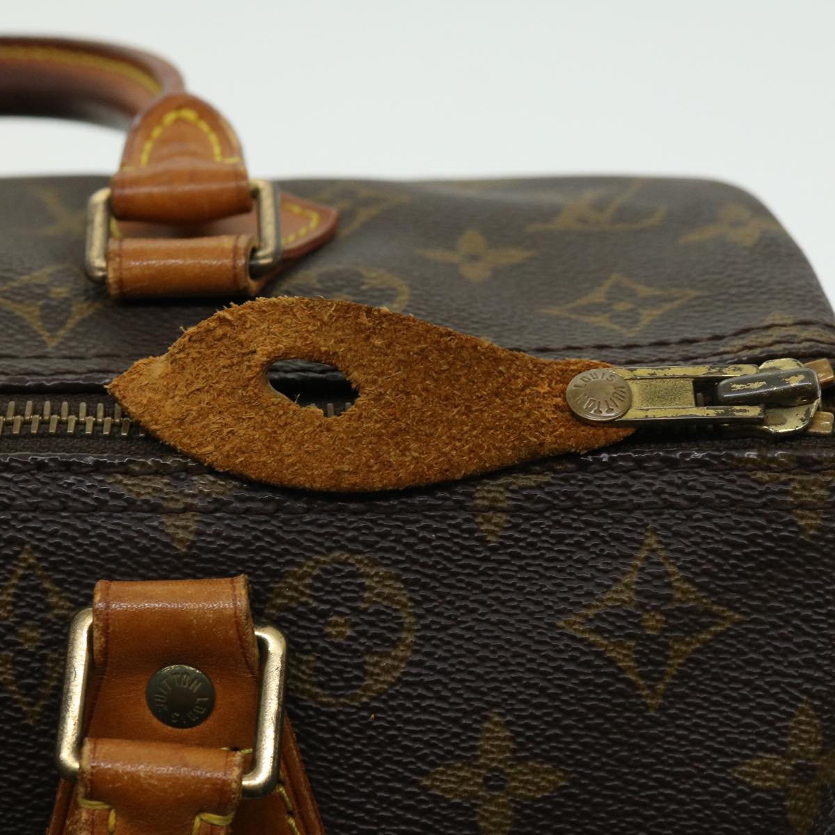 LOUIS VUITTON Monogram Speedy 30 Hand Bag M41526 LV 30621