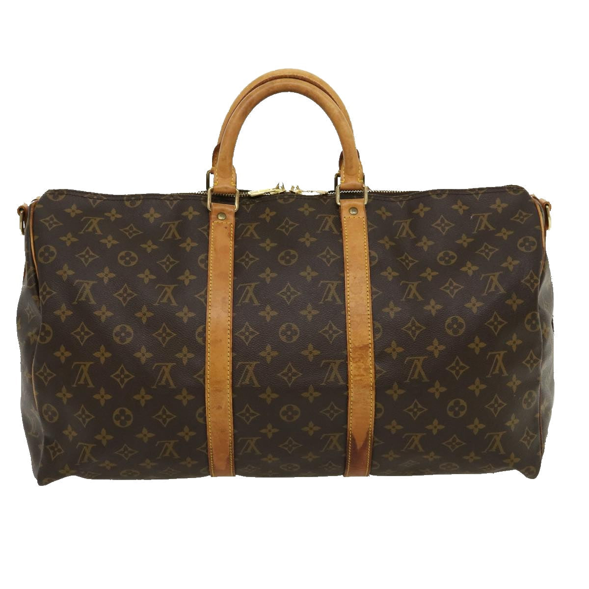 LOUIS VUITTON Monogram Keepall Bandouliere 50 Boston Bag M41416 LV 30630