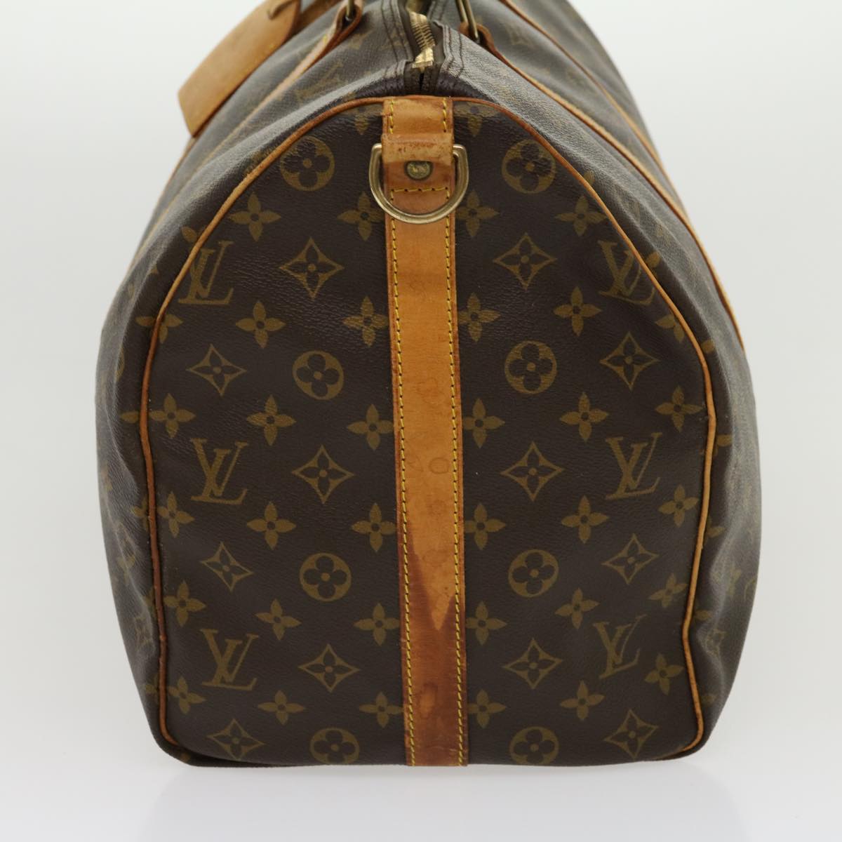 LOUIS VUITTON Monogram Keepall Bandouliere 50 Boston Bag M41416 LV 30630