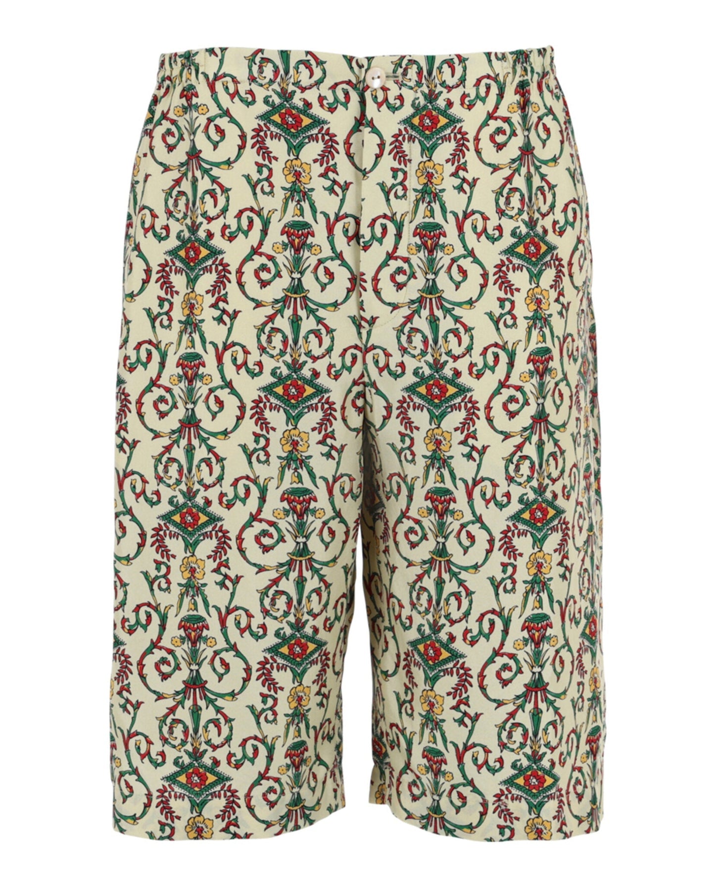 Gucci Printed Silk Shorts
