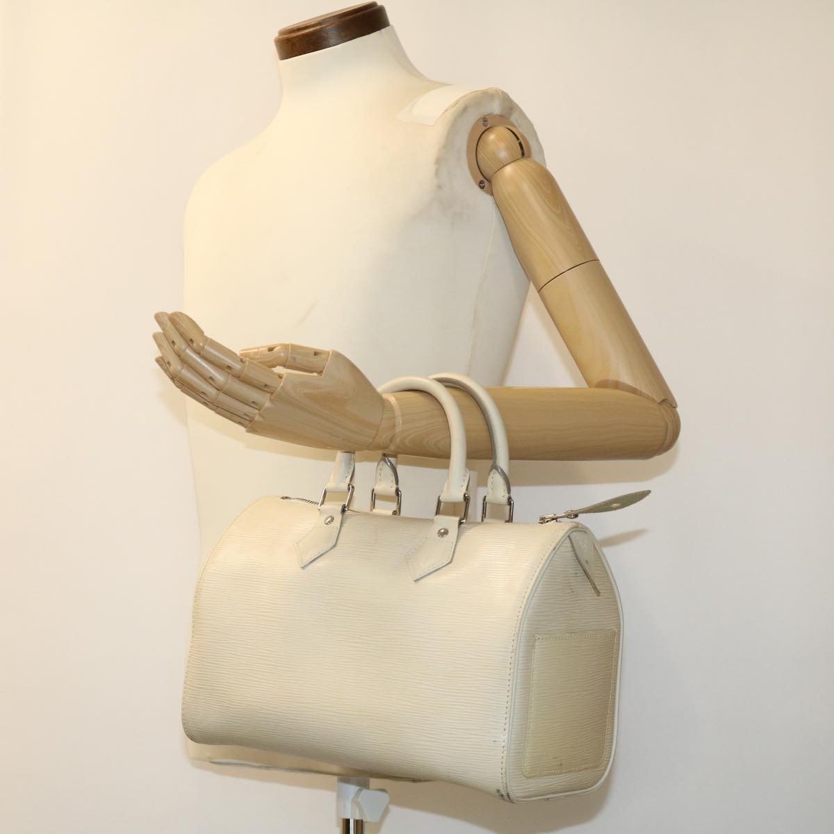 LOUIS VUITTON Epi Speedy 25 Hand Bag Yvoire M5923J LV 30737