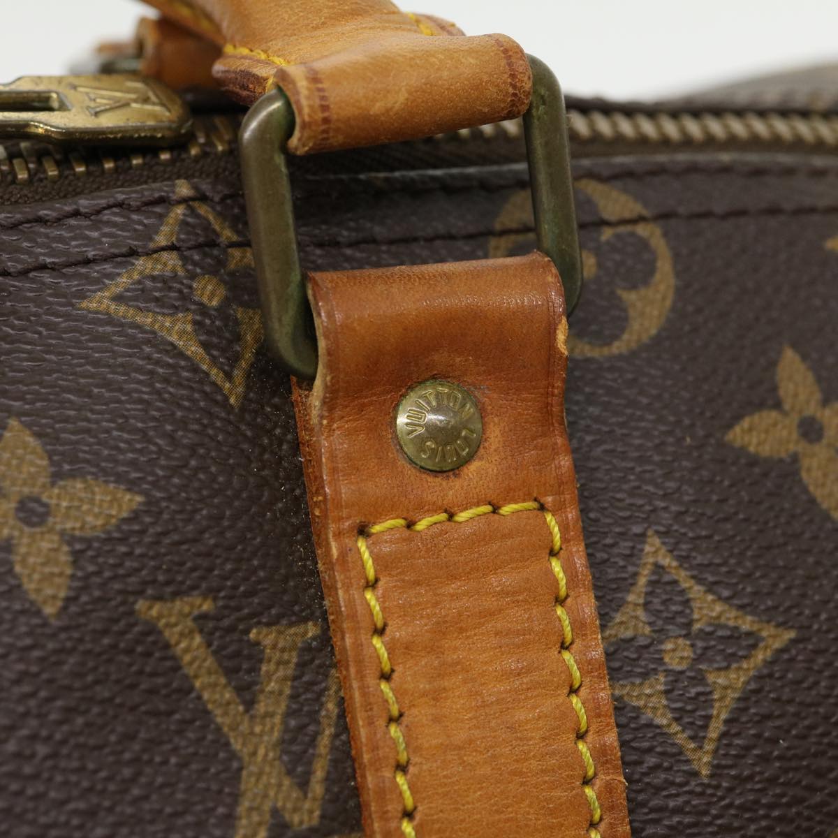 LOUIS VUITTON Monogram Keepall 45 Boston Bag M41428 LV 30740