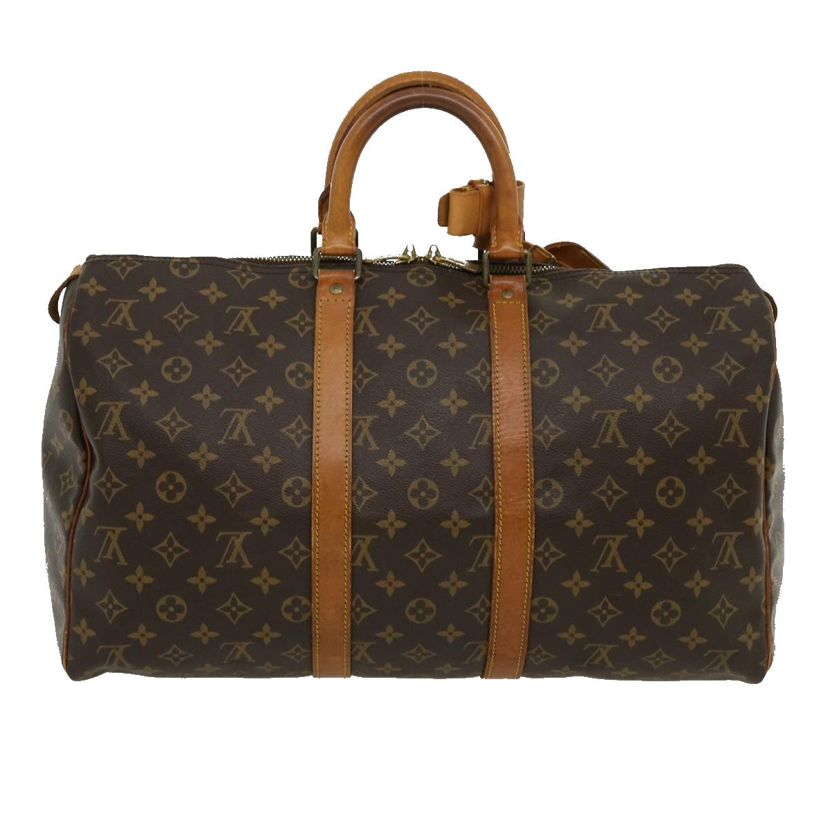 LOUIS VUITTON Monogram Keepall 45 Boston Bag M41428 LV 30740