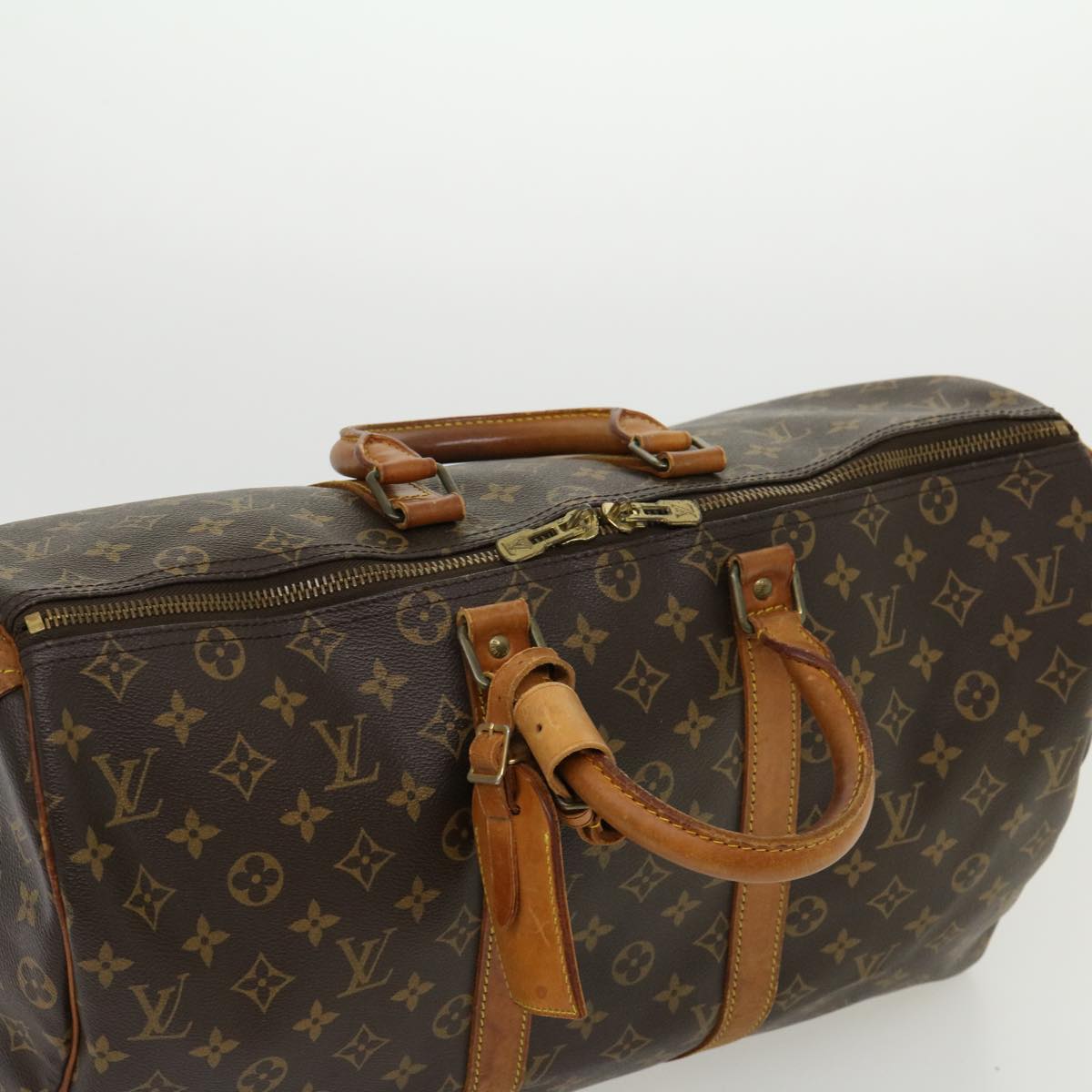 LOUIS VUITTON Monogram Keepall 45 Boston Bag M41428 LV 30740
