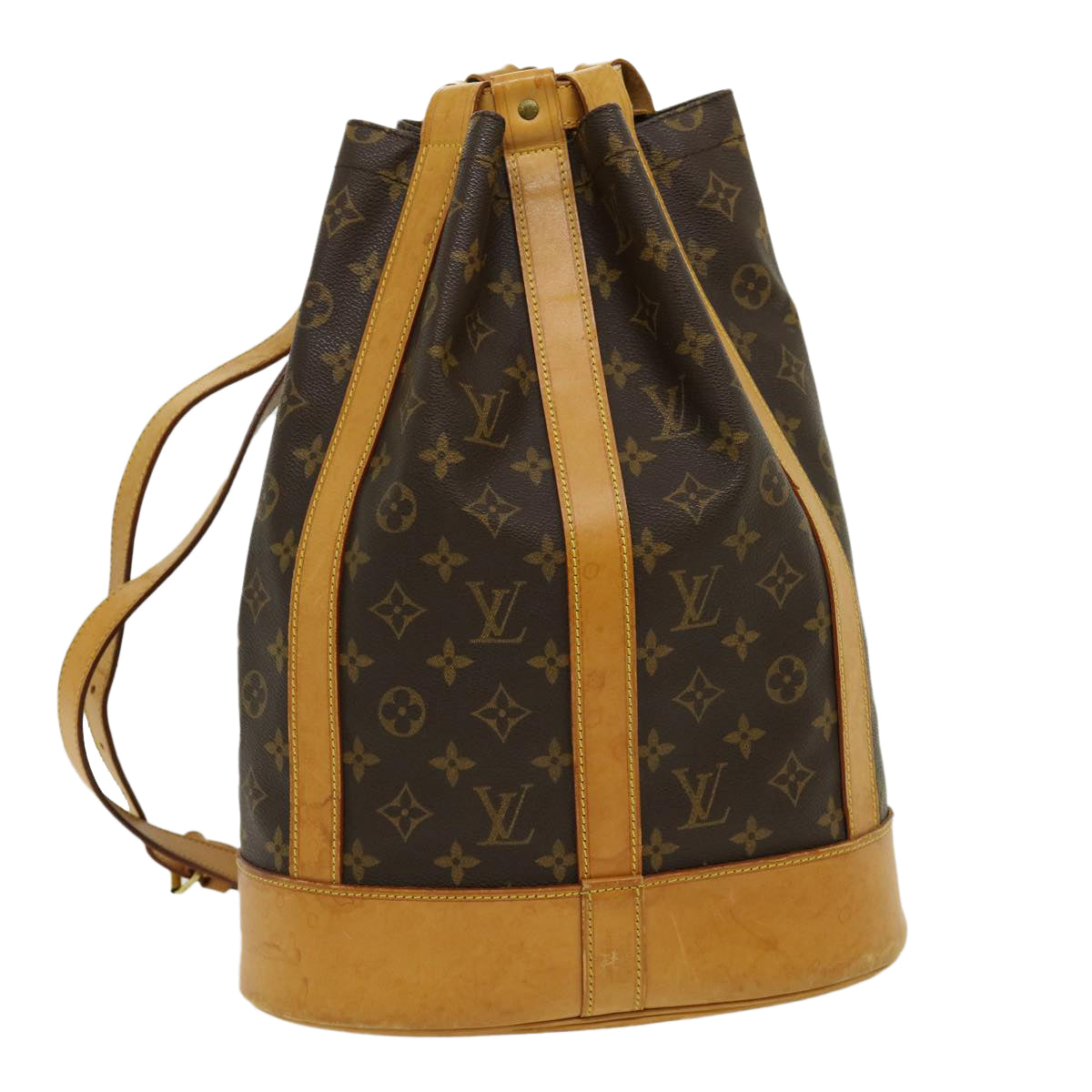 LOUIS VUITTON Monogram Randonnee PM Shoulder Bag M42243 LV 30745