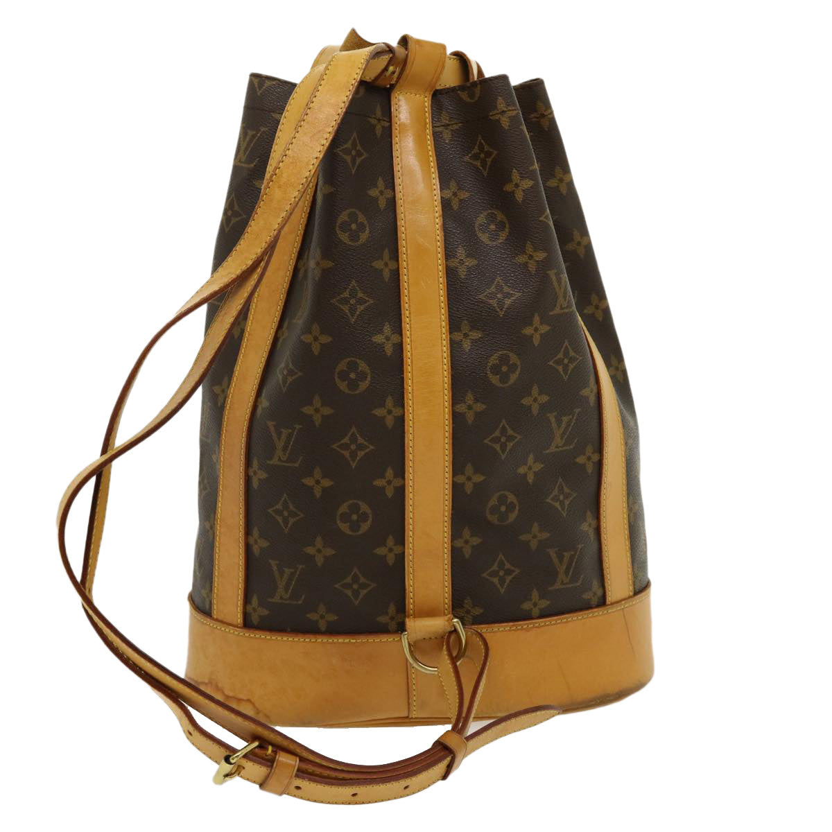 LOUIS VUITTON Monogram Randonnee PM Shoulder Bag M42243 LV 30745