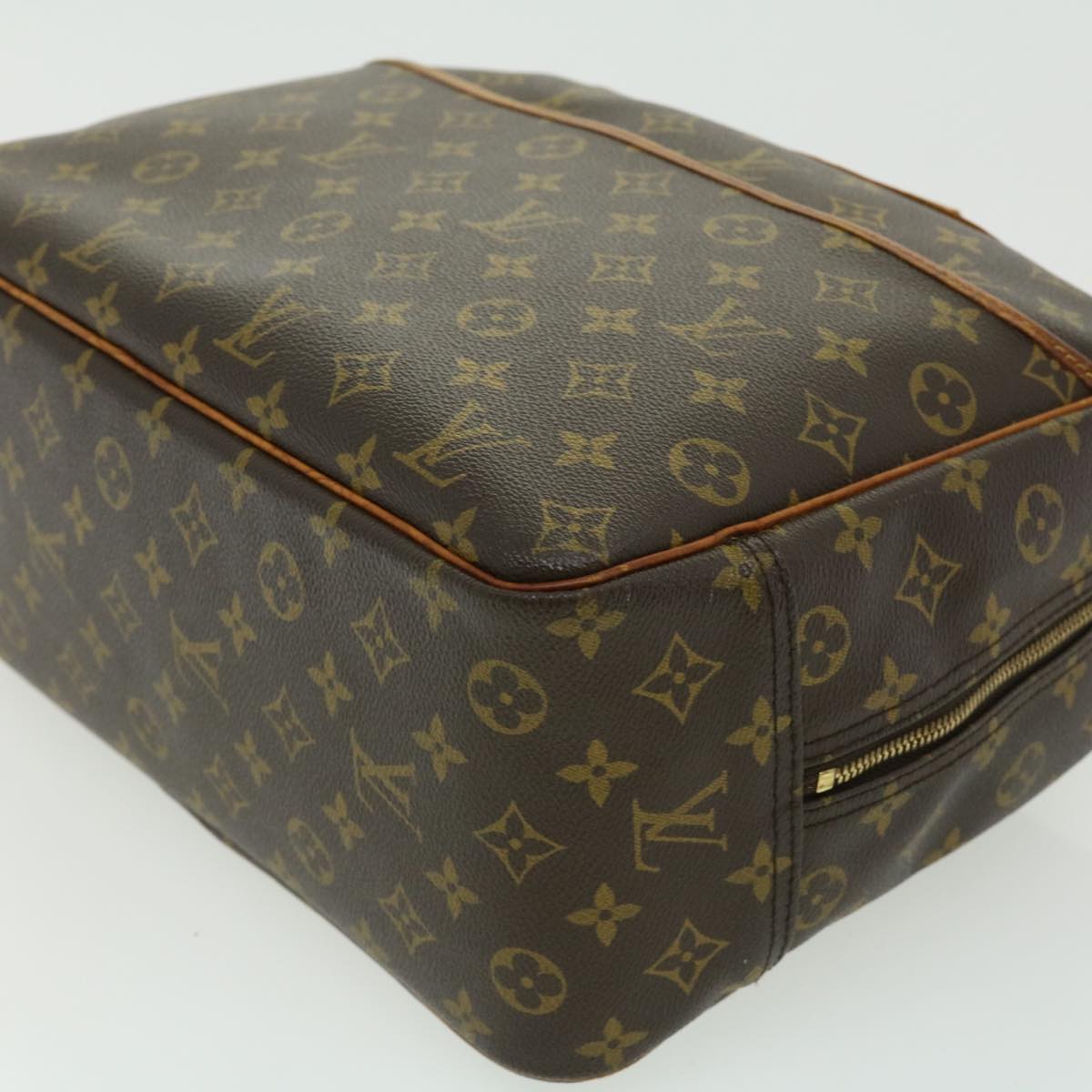 LOUIS VUITTON Monogram Deauville Hand Bag M47270 LV 30775