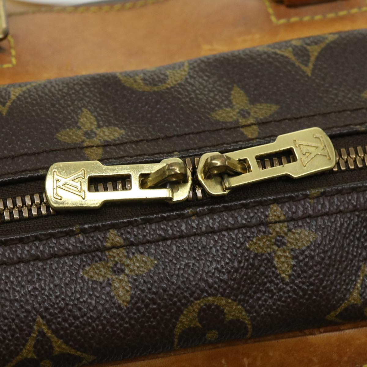 LOUIS VUITTON Monogram Deauville Hand Bag M47270 LV 30775