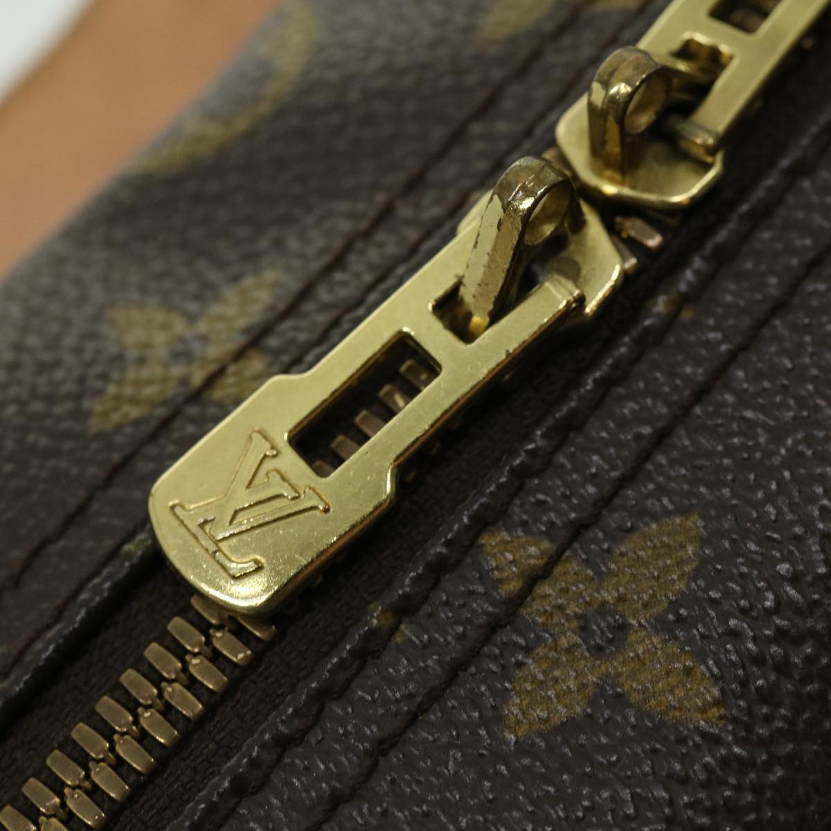 LOUIS VUITTON Monogram Deauville Hand Bag M47270 LV 30775