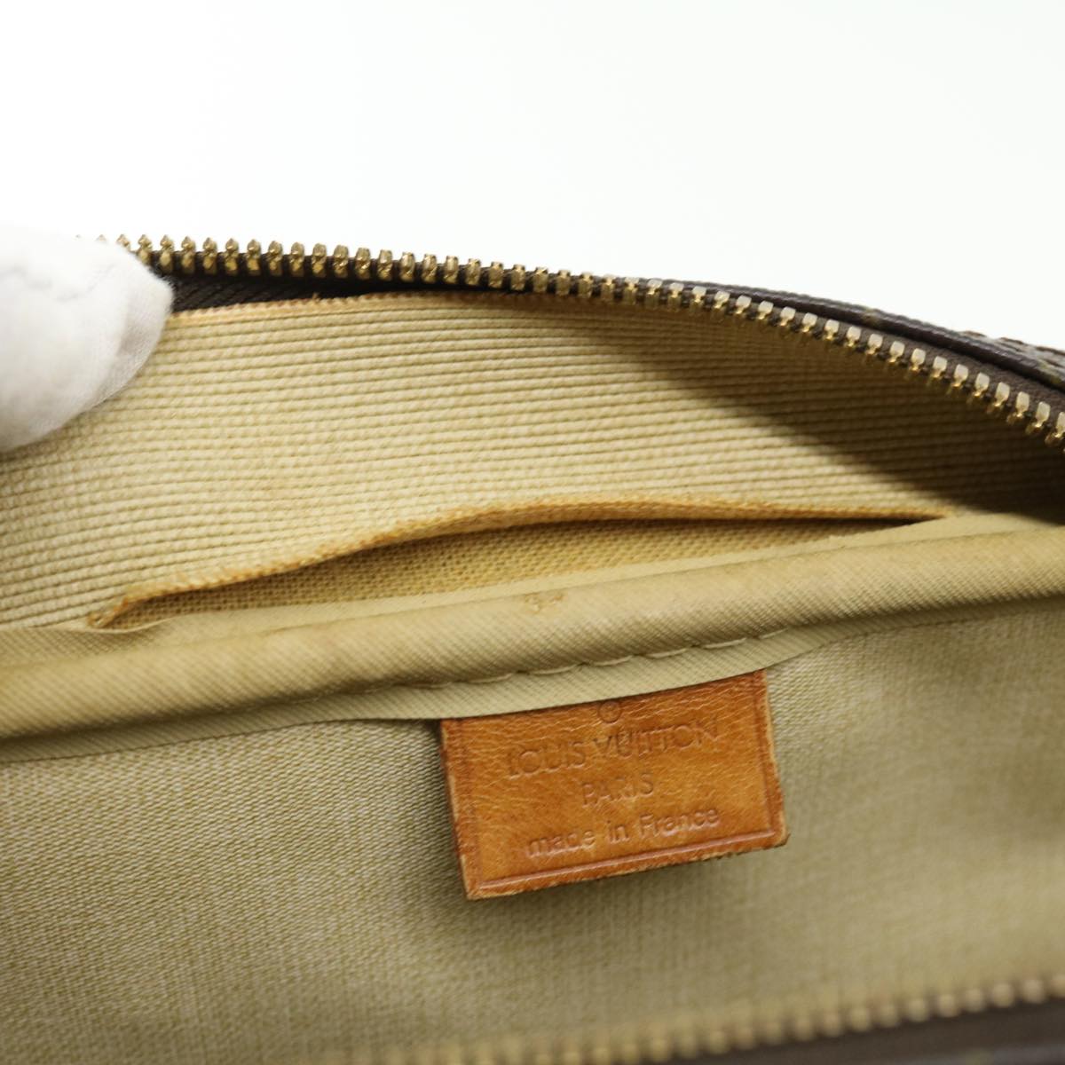 LOUIS VUITTON Monogram Deauville Hand Bag M47270 LV 30775