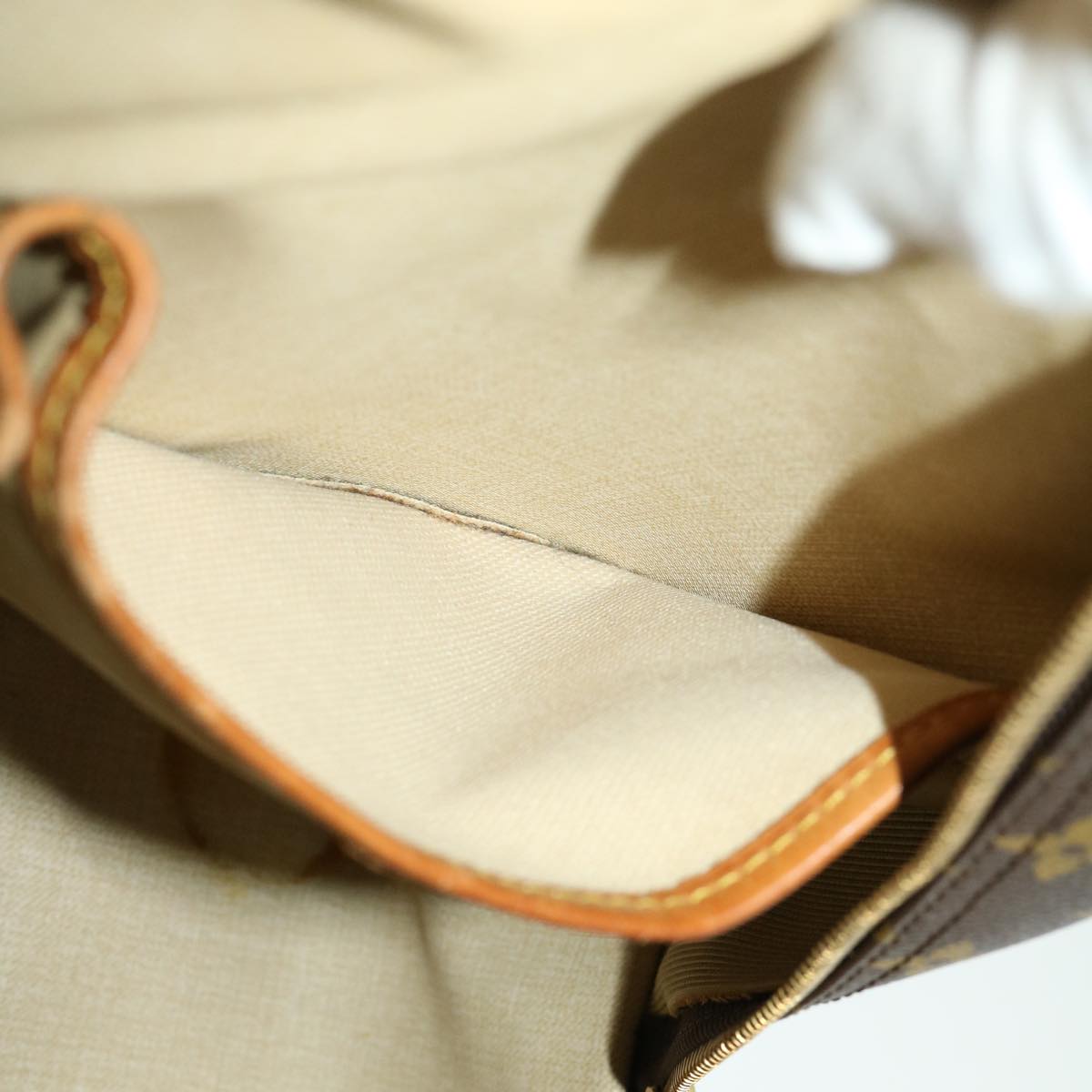 LOUIS VUITTON Monogram Deauville Hand Bag M47270 LV 30775