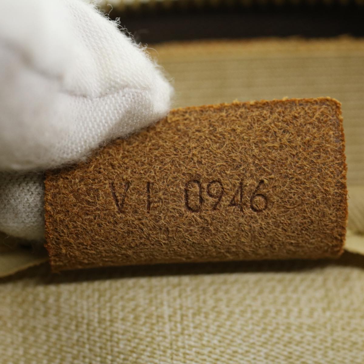 LOUIS VUITTON Monogram Deauville Hand Bag M47270 LV 30775