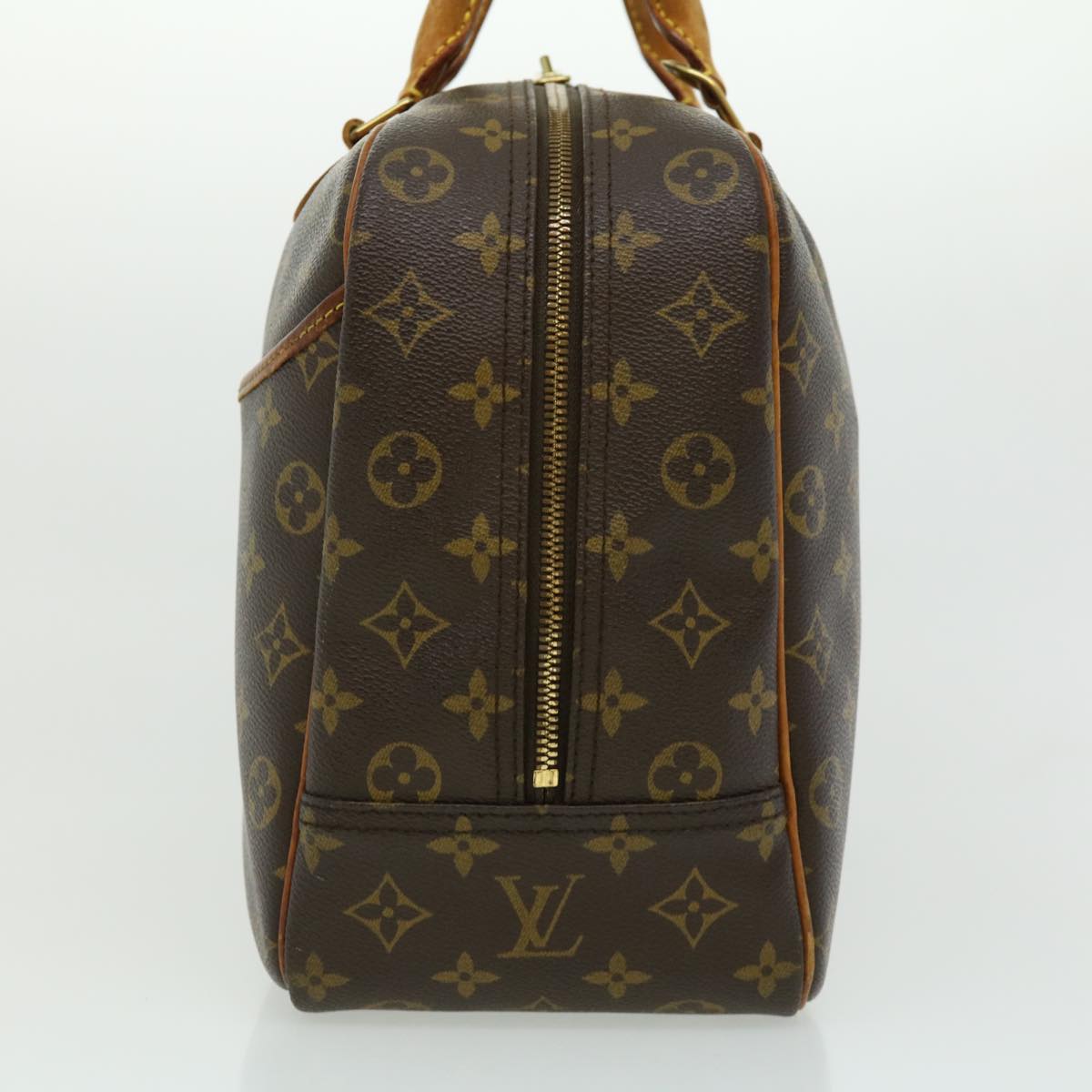 LOUIS VUITTON Monogram Deauville Hand Bag M47270 LV 30775