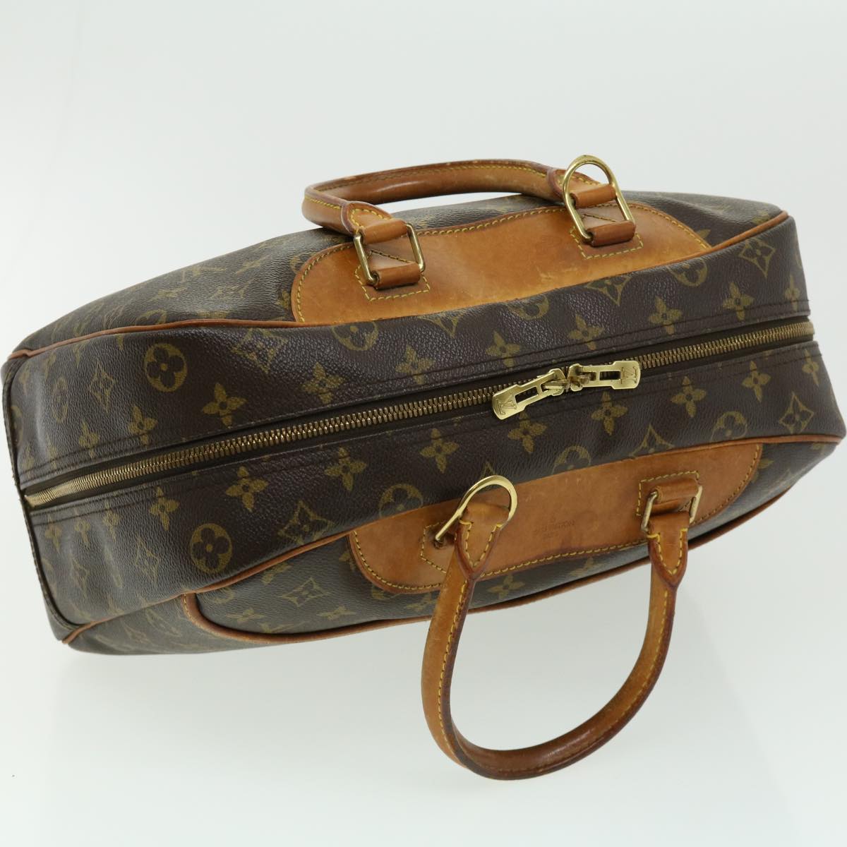 LOUIS VUITTON Monogram Deauville Hand Bag M47270 LV 30775