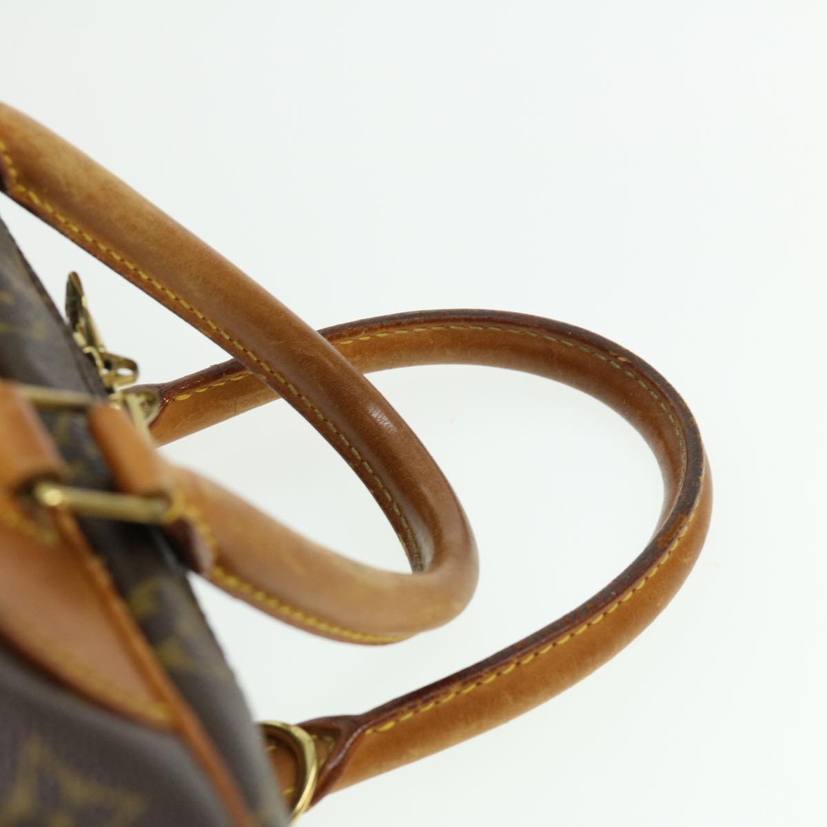 LOUIS VUITTON Monogram Deauville Hand Bag M47270 LV 30775