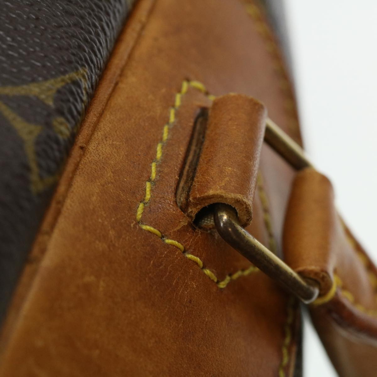 LOUIS VUITTON Monogram Deauville Hand Bag M47270 LV 30775