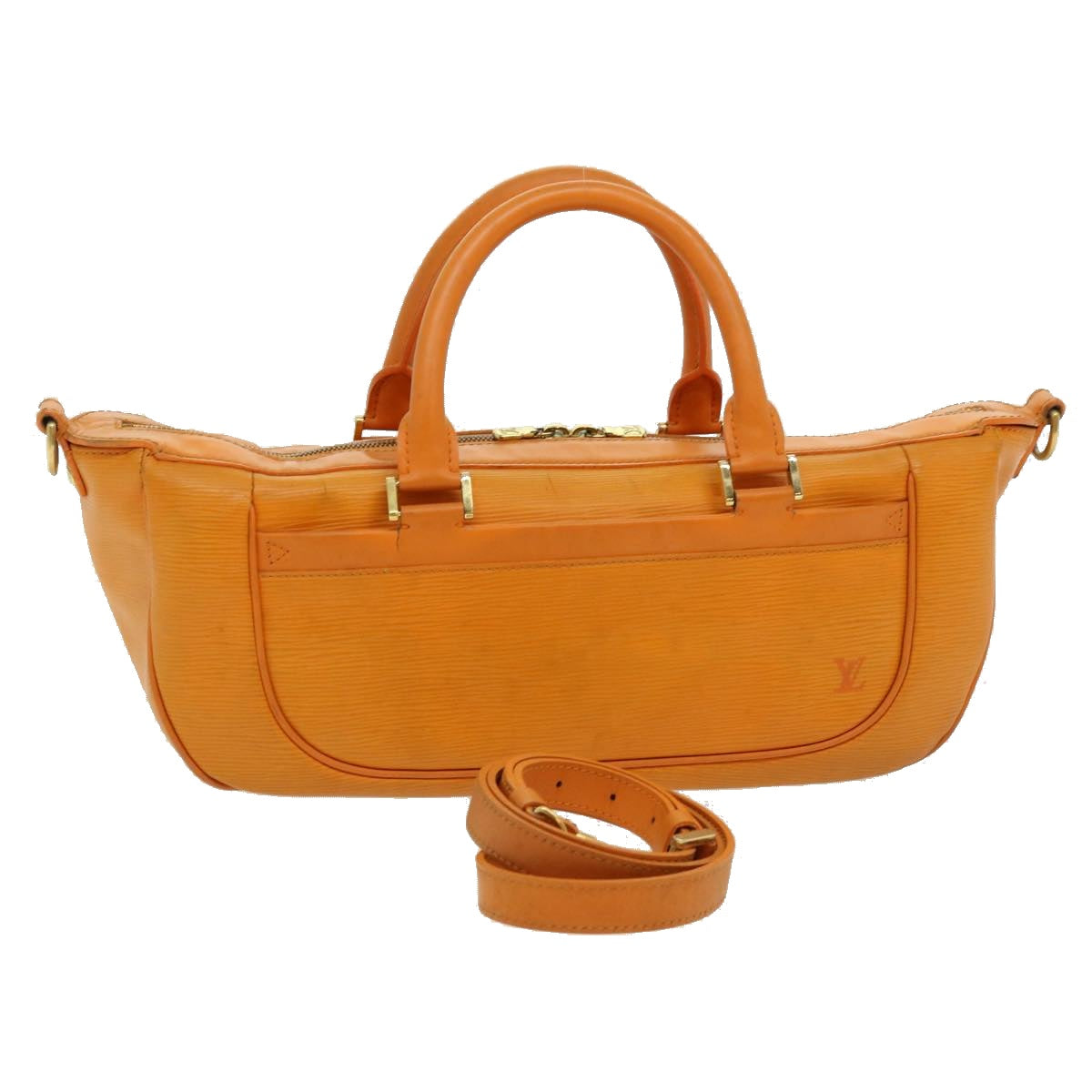 LOUIS VUITTON Epi Danura GM Hand Bag Mandarin M5890H LV 30785