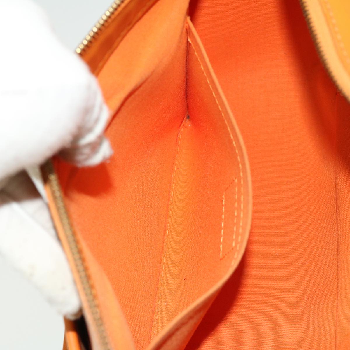 LOUIS VUITTON Epi Danura GM Hand Bag Mandarin M5890H LV 30785