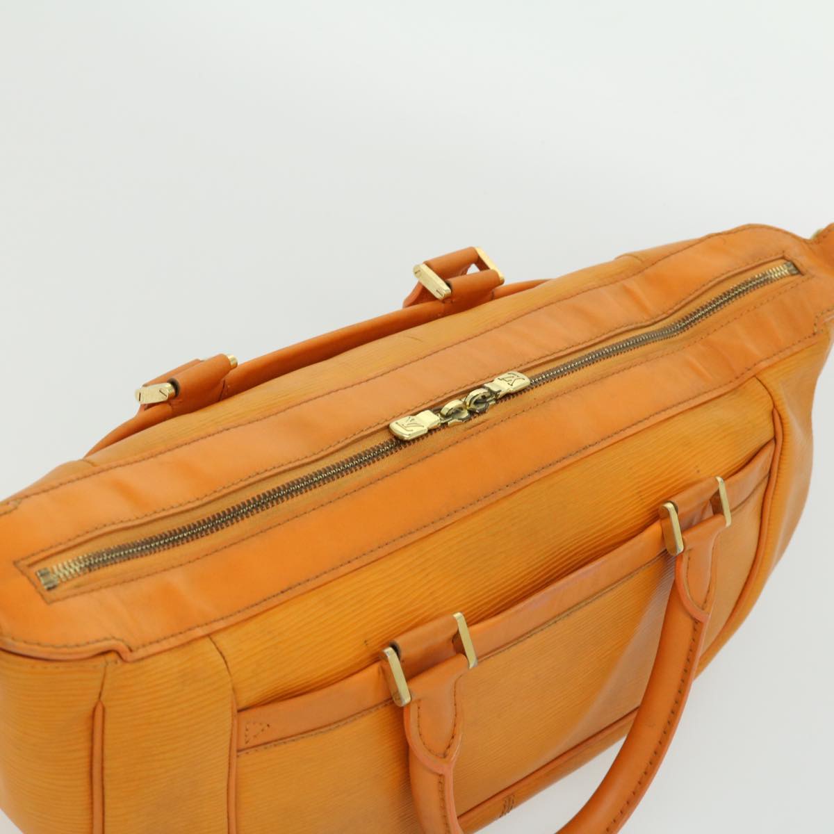 LOUIS VUITTON Epi Danura GM Hand Bag Mandarin M5890H LV 30785