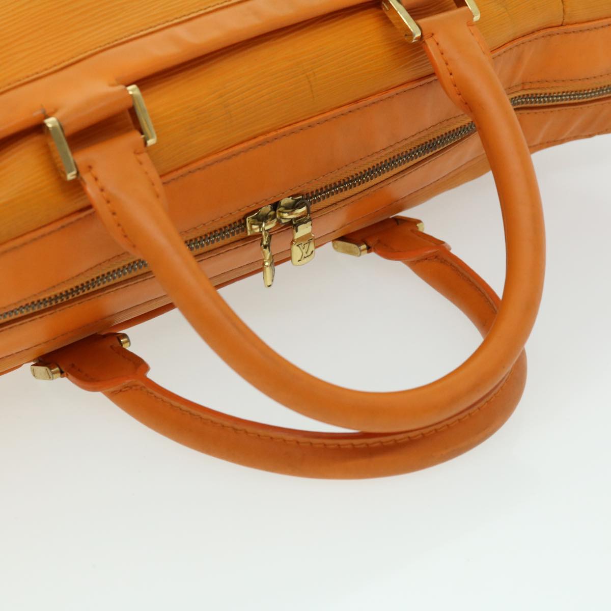 LOUIS VUITTON Epi Danura GM Hand Bag Mandarin M5890H LV 30785