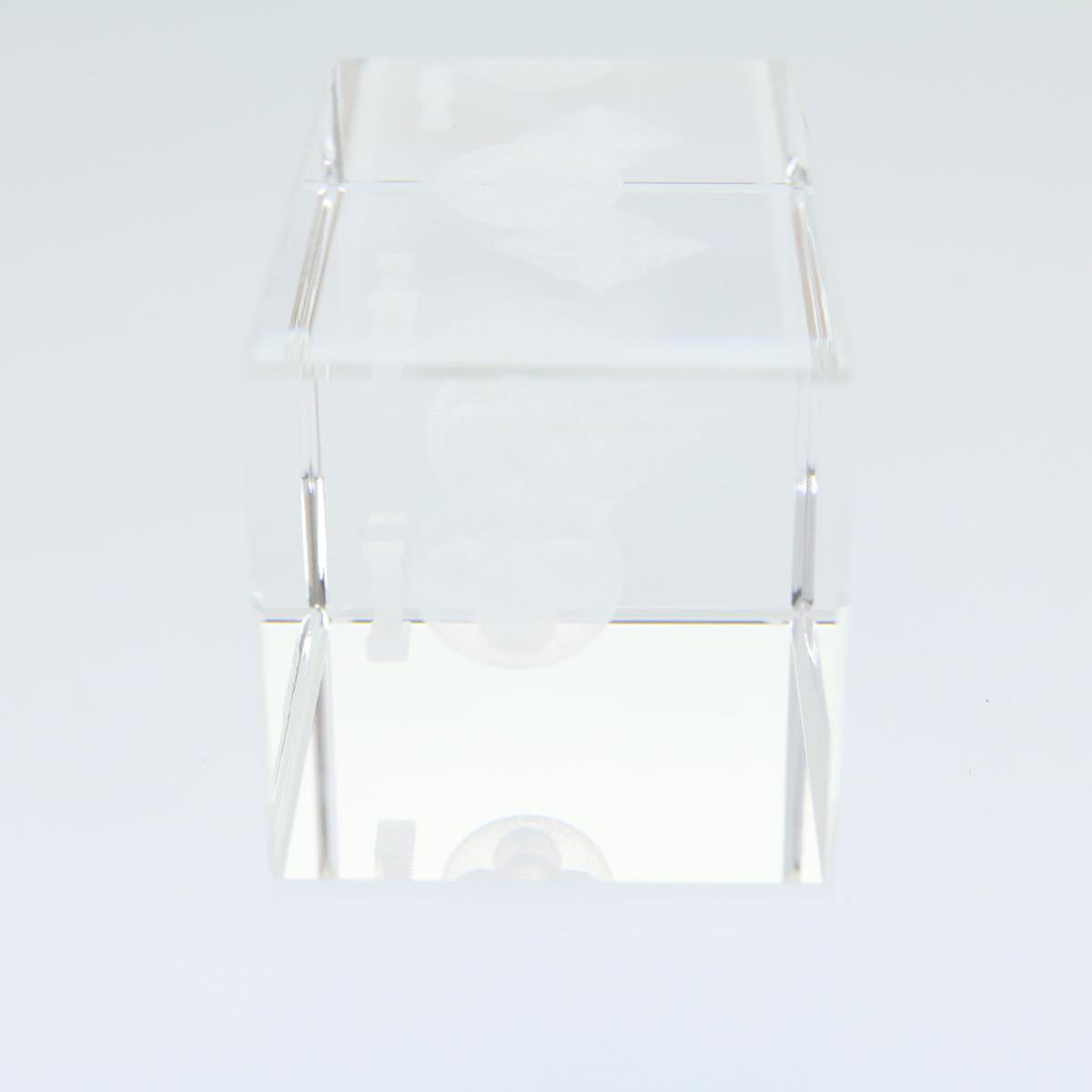 LOUIS VUITTON Paper weight crystal LV 30801A