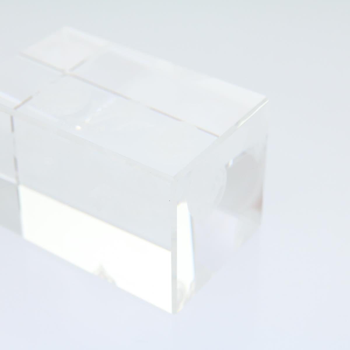 LOUIS VUITTON Paper weight crystal LV 30801A