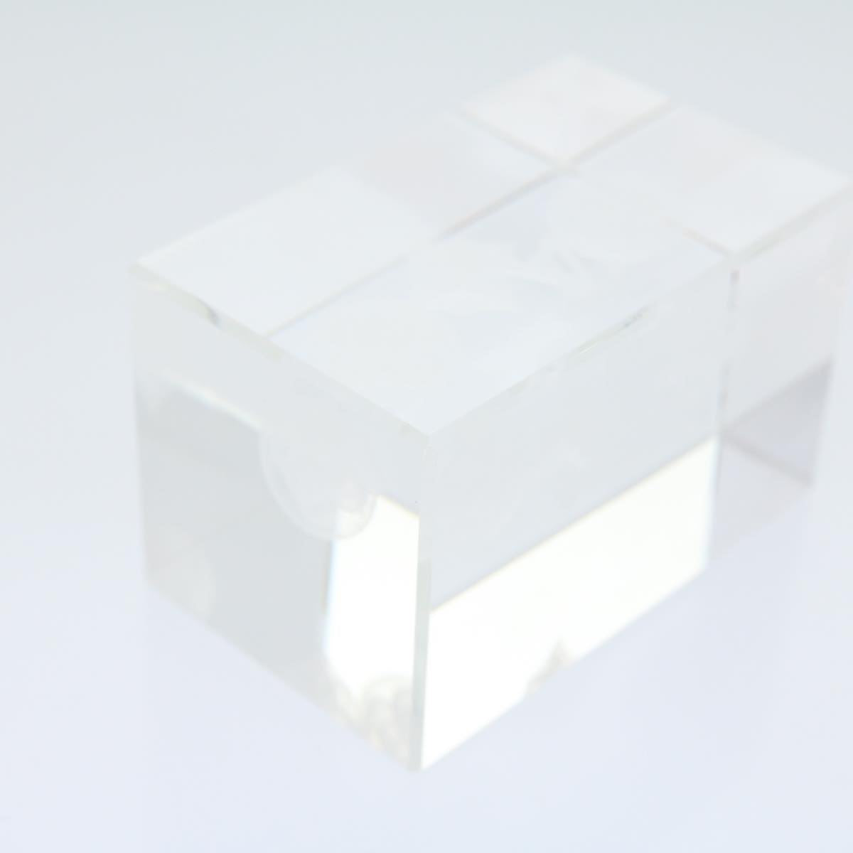 LOUIS VUITTON Paper weight crystal LV 30801A