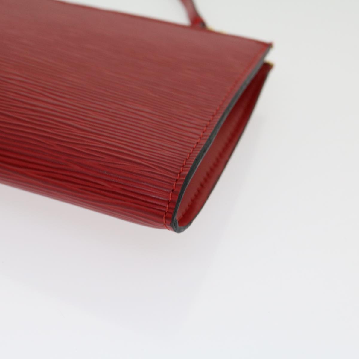 LOUIS VUITTON Epi Pochette Accessoires Accessory Pouch Red M52987 LV 30802