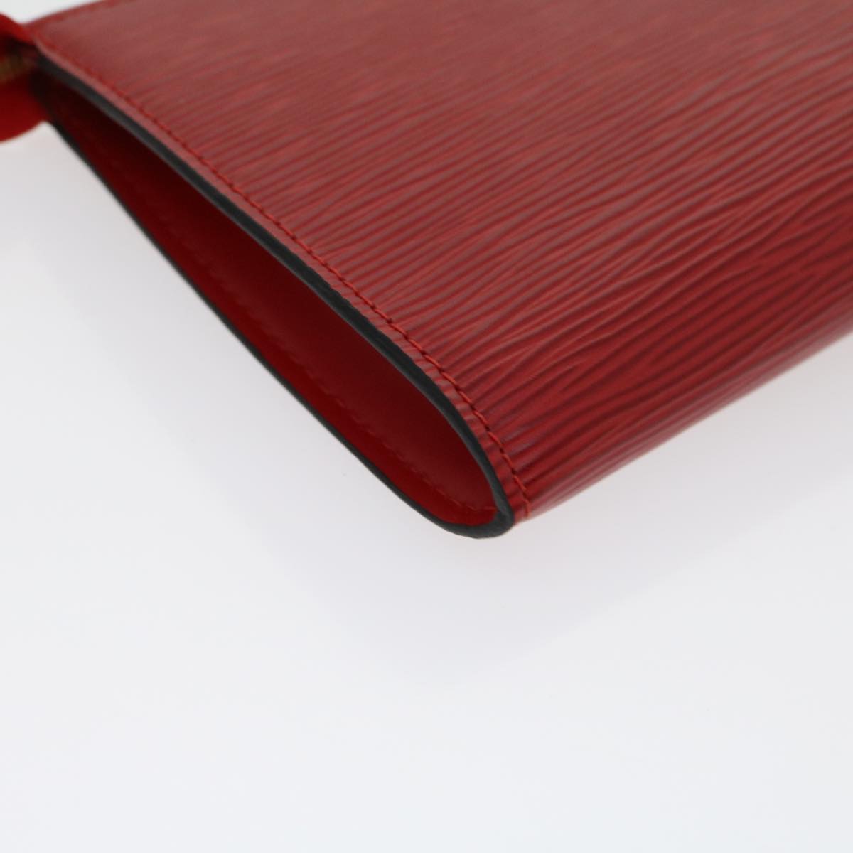 LOUIS VUITTON Epi Pochette Accessoires Accessory Pouch Red M52987 LV 30802