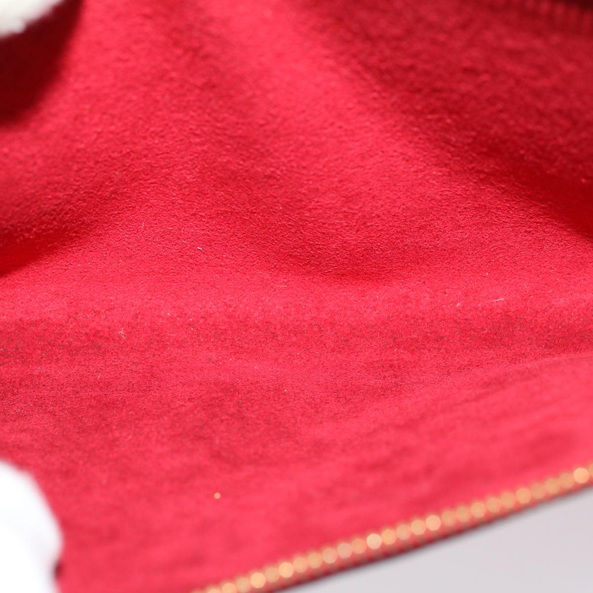 LOUIS VUITTON Epi Pochette Accessoires Accessory Pouch Red M52987 LV 30802