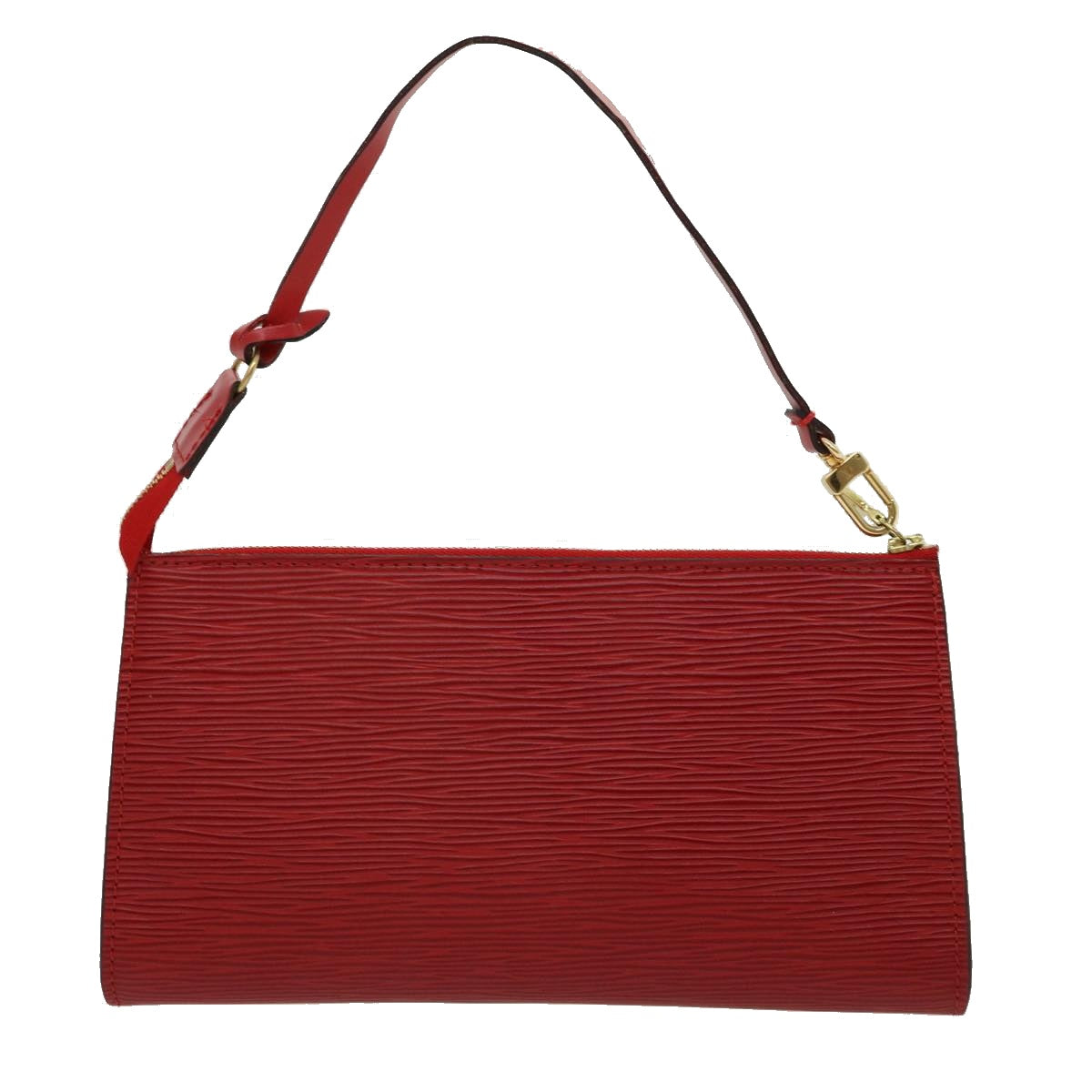 LOUIS VUITTON Epi Pochette Accessoires Accessory Pouch Red M52987 LV 30802