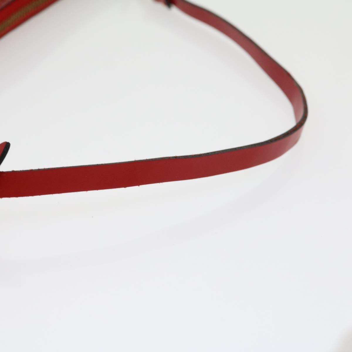 LOUIS VUITTON Epi Pochette Accessoires Accessory Pouch Red M52987 LV 30802