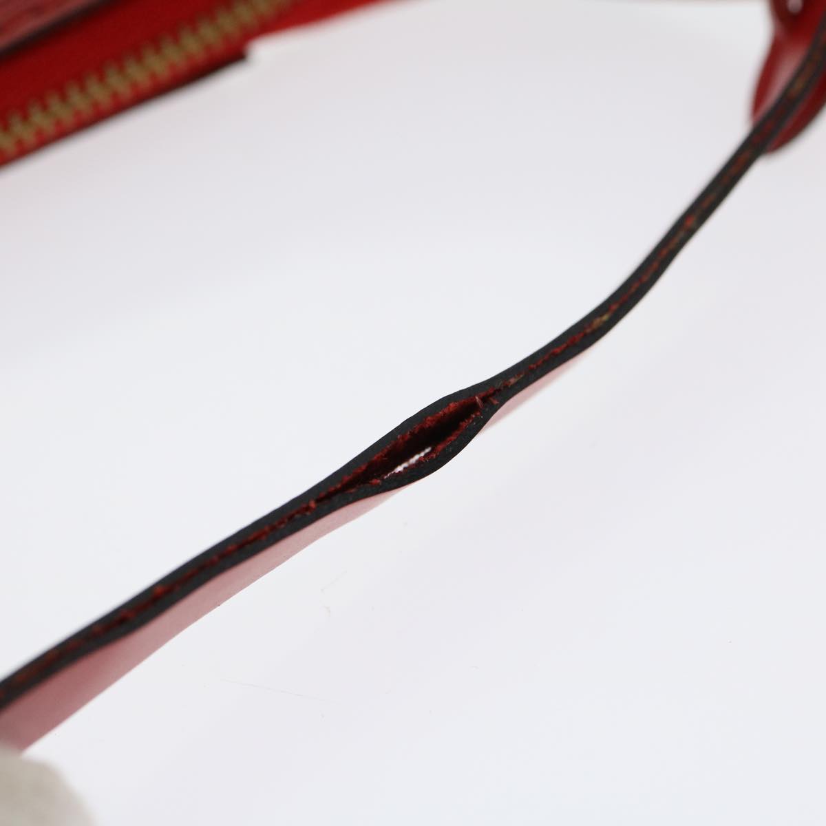 LOUIS VUITTON Epi Pochette Accessoires Accessory Pouch Red M52987 LV 30802